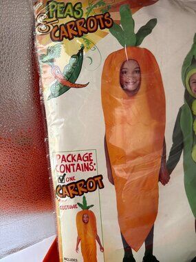 Forum Carrot Costume Child Size Small 4-6